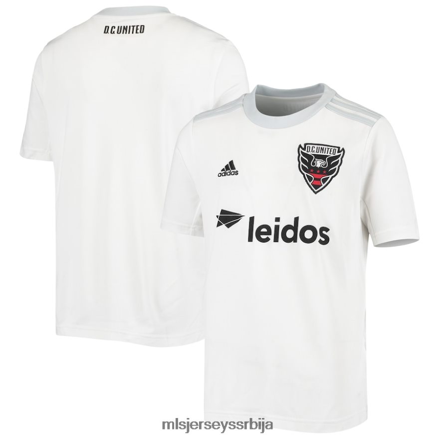 MLS Jerseys мушкарци д.ц. аутентичан дрес Унитед Адидас Вхите 2019 гостујућег тима PLB4H8994 дрес