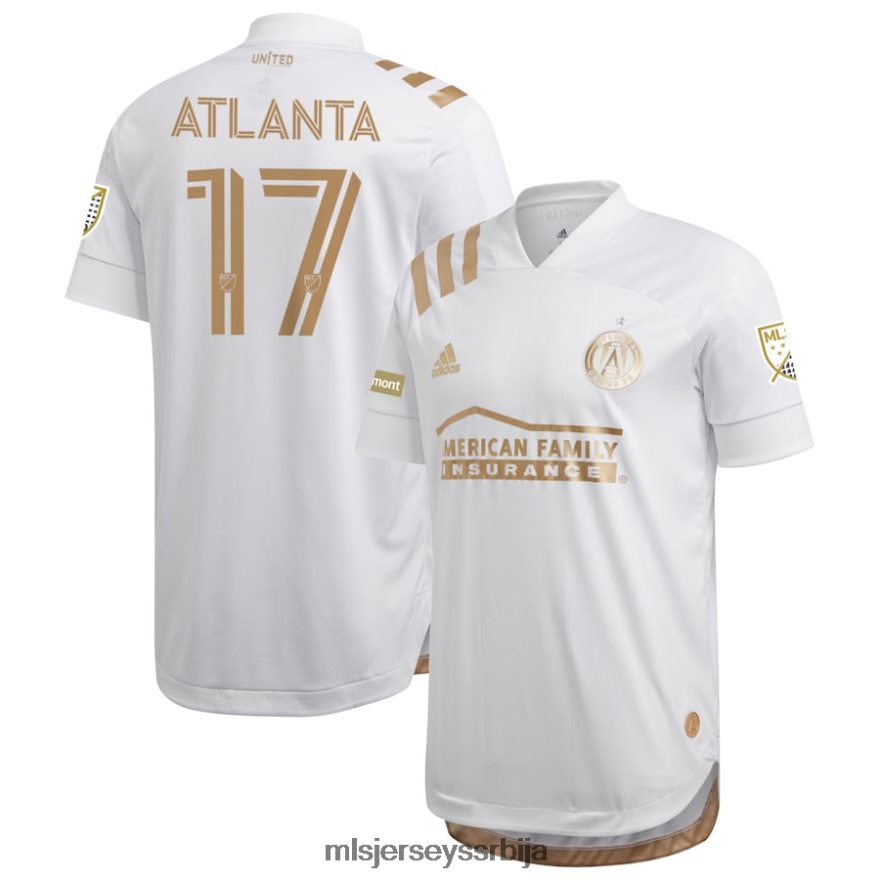 MLS Jerseys мушкарци аутентичан краљевски дрес атланта унитед фц адидас бели 2020 PLB4H81211 дрес