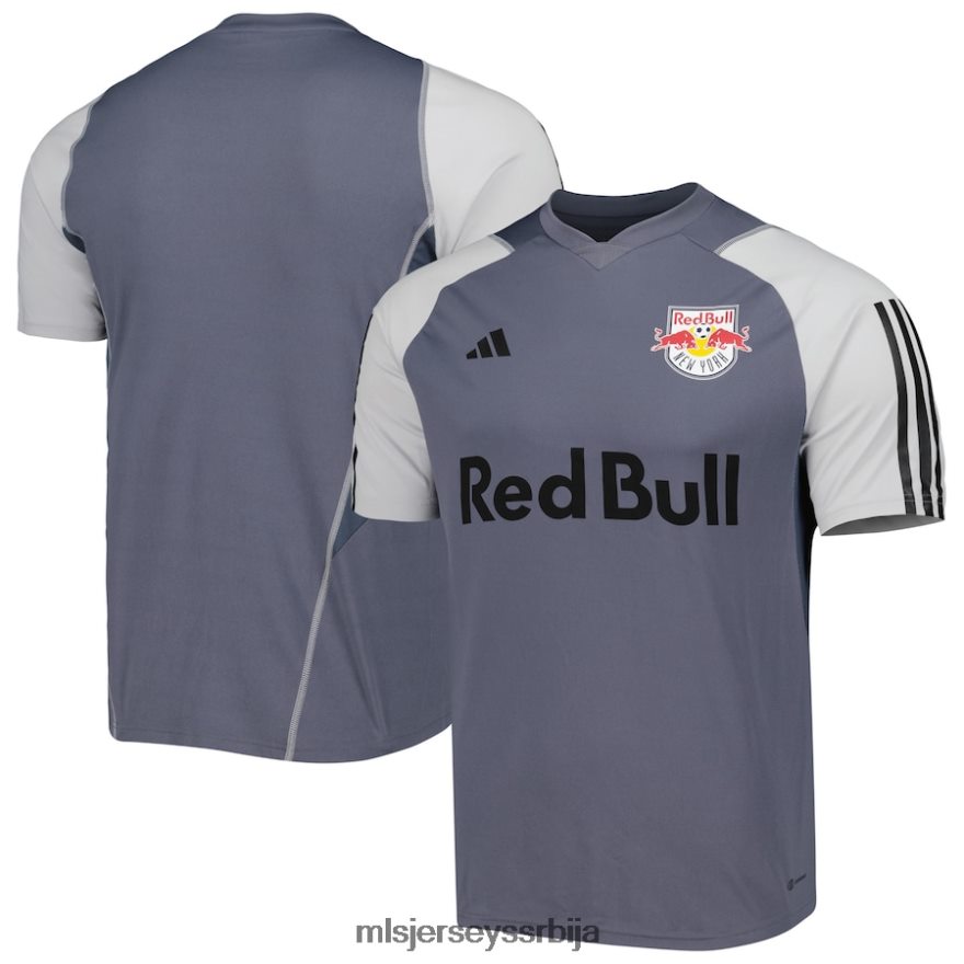 MLS Jerseys мушкарци њујорк ред буллс адидас сиви дрес за тренинг на терену 2023 PLB4H8237 дрес