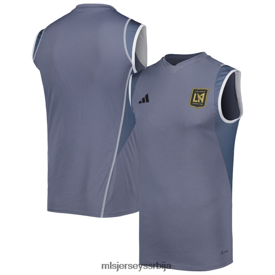 MLS Jerseys мушкарци лафц адидас сиви дрес без рукава на терену 2023 PLB4H8433 дрес